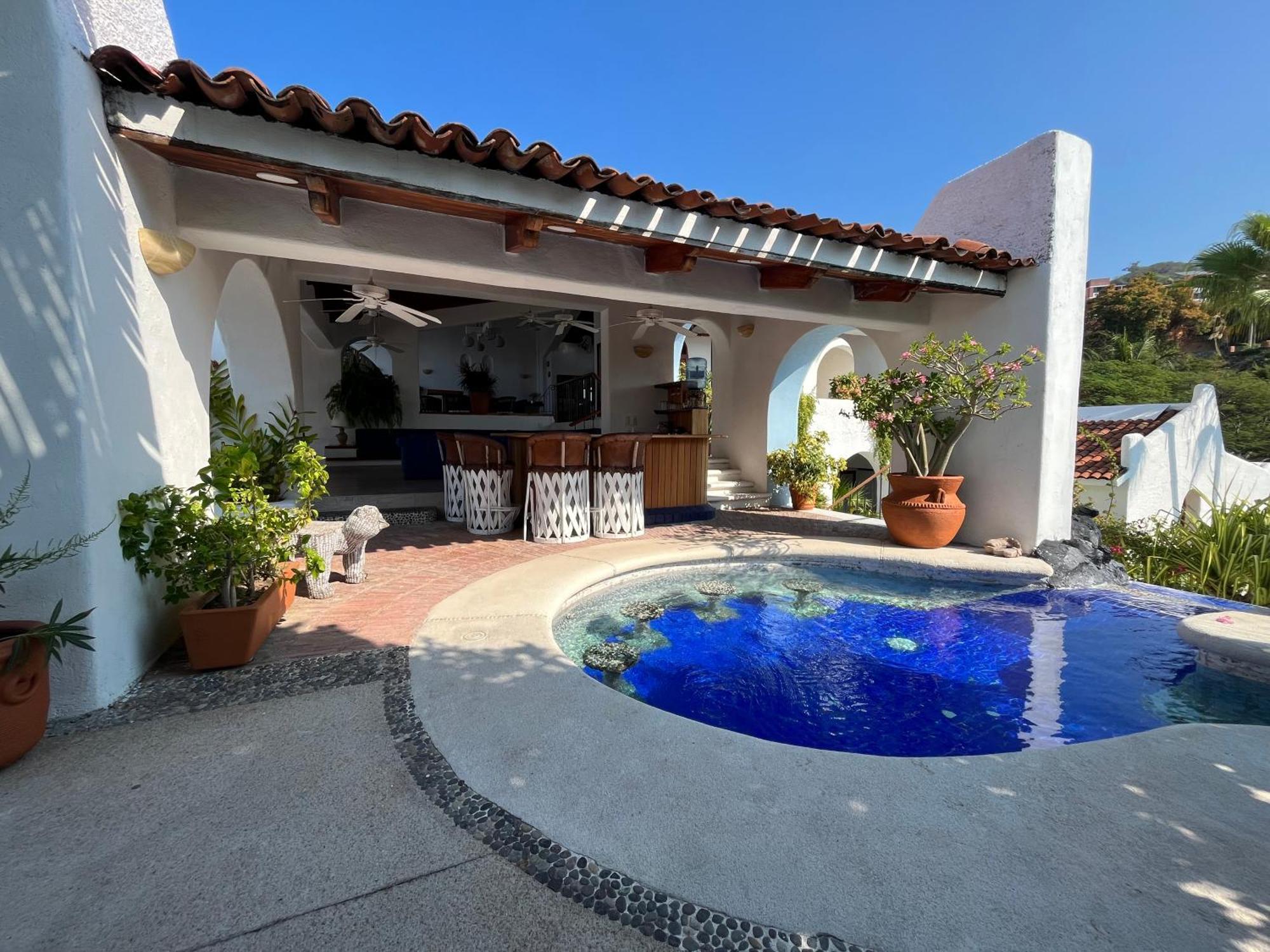 Villa De La Roca Zihuatanejo Bagian luar foto